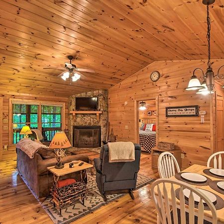 Pinot And Pine Chic Log Cabin About 5 Mi To Blue Ridge Ngoại thất bức ảnh