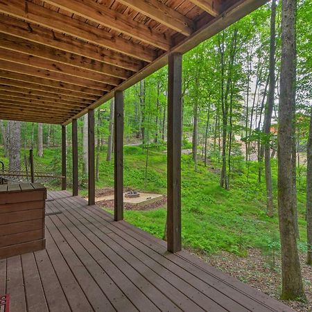 Pinot And Pine Chic Log Cabin About 5 Mi To Blue Ridge Ngoại thất bức ảnh