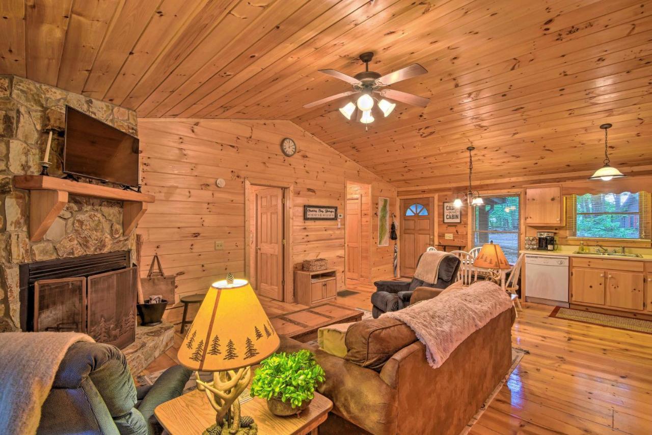 Pinot And Pine Chic Log Cabin About 5 Mi To Blue Ridge Ngoại thất bức ảnh