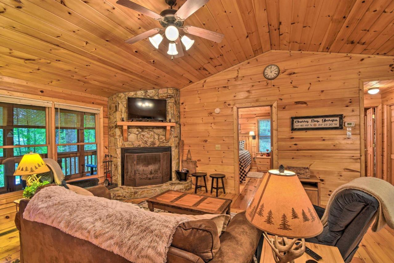 Pinot And Pine Chic Log Cabin About 5 Mi To Blue Ridge Ngoại thất bức ảnh