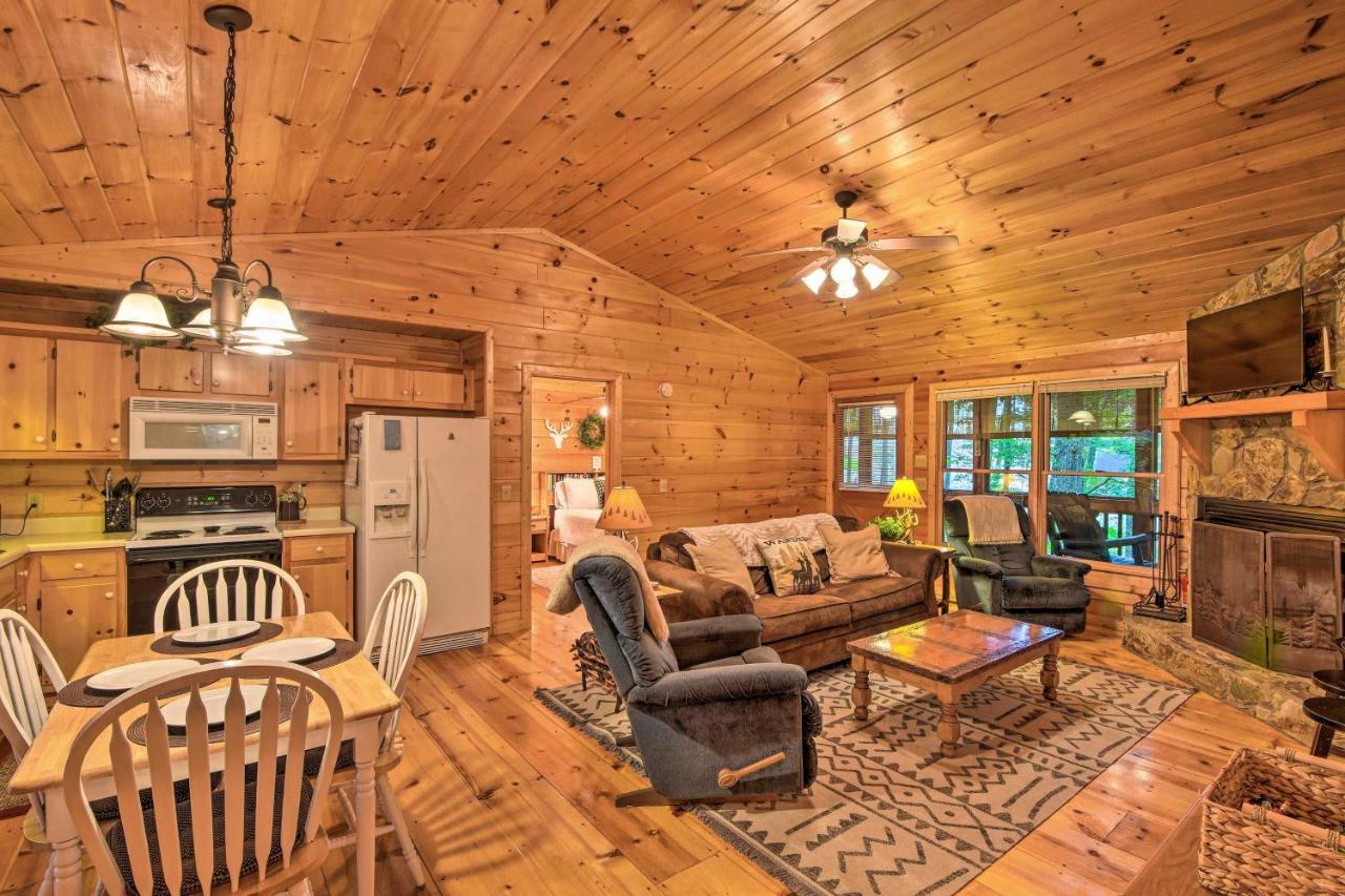 Pinot And Pine Chic Log Cabin About 5 Mi To Blue Ridge Ngoại thất bức ảnh