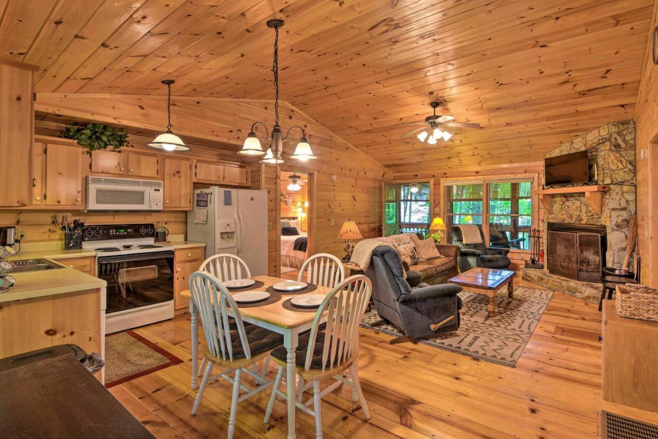 Pinot And Pine Chic Log Cabin About 5 Mi To Blue Ridge Ngoại thất bức ảnh