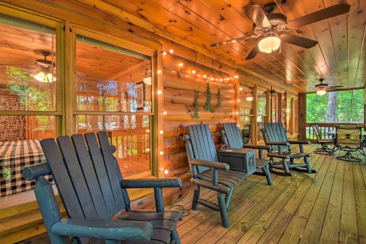 Pinot And Pine Chic Log Cabin About 5 Mi To Blue Ridge Ngoại thất bức ảnh