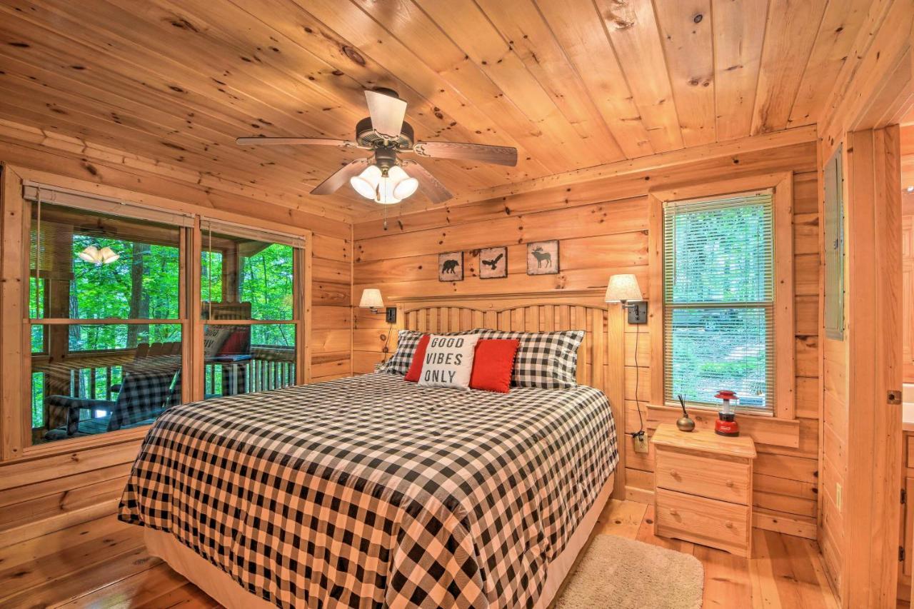 Pinot And Pine Chic Log Cabin About 5 Mi To Blue Ridge Ngoại thất bức ảnh