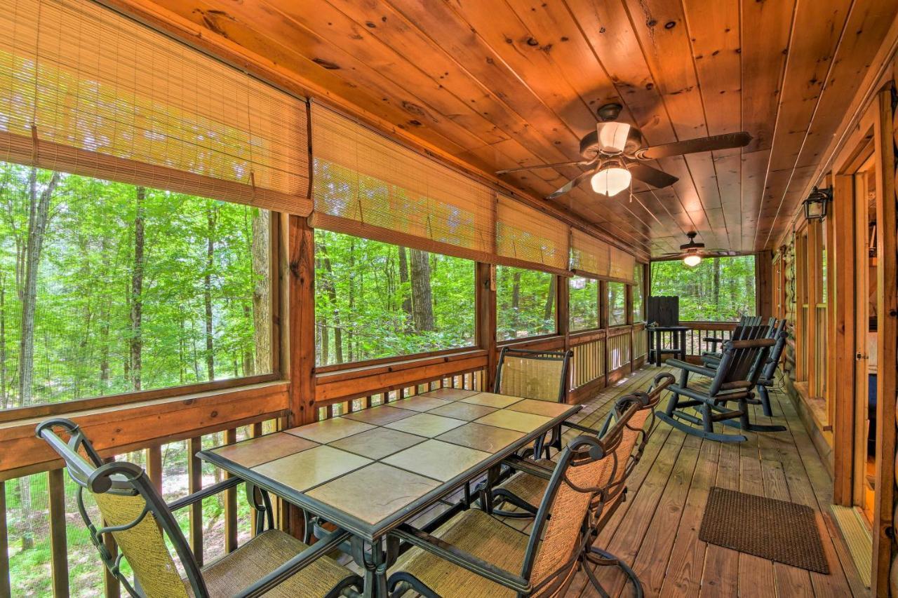 Pinot And Pine Chic Log Cabin About 5 Mi To Blue Ridge Ngoại thất bức ảnh